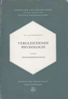 Couverture du produit · Vergleichende Physiologie Band 1 : Sinnesphysiologie