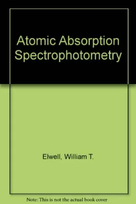 Couverture du produit · Atomic-Absorption Spectrophotometry