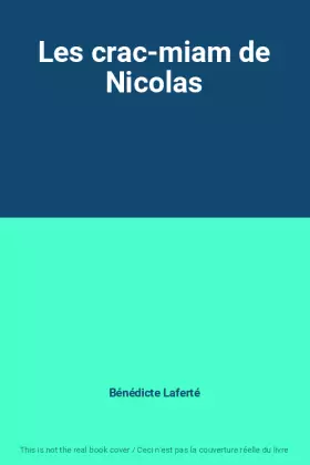 Couverture du produit · Les crac-miam de Nicolas