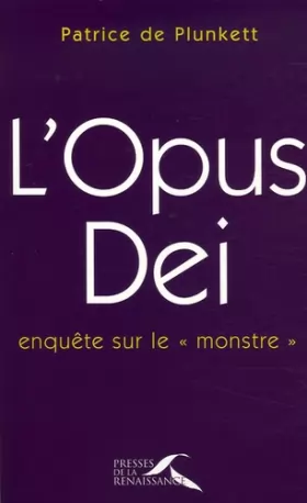 Couverture du produit · L'Opus Dei : enquête sur le "monstre"