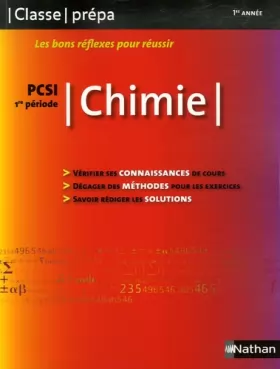 Couverture du produit · Chimie PCSI - 1ère année / 1ère Période