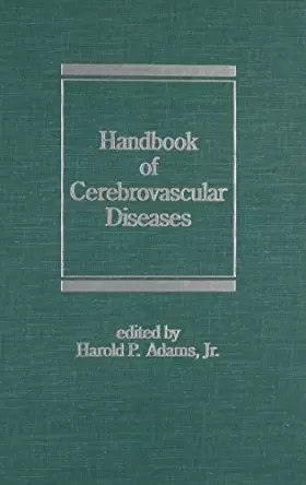 Couverture du produit · Handbook of Cerebrovascular Diseases