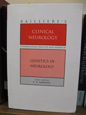 Couverture du produit · Genetics in Neurology