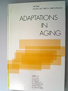 Couverture du produit · Adaptations in Aging