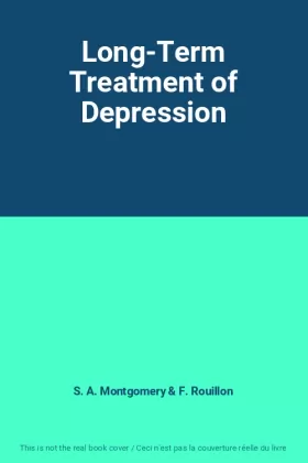 Couverture du produit · Long-Term Treatment of Depression