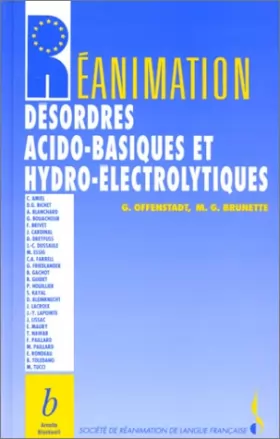 Couverture du produit · Désordres acido-basiques et hydro-électrolytiques
