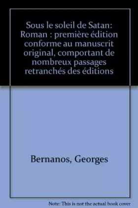 Couverture du produit · Sous le soleil de satan / roman...
