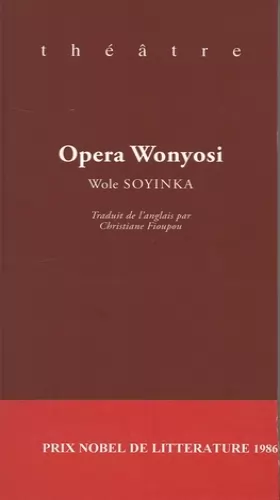 Couverture du produit · Opéra Wonyosi