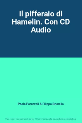 Couverture du produit · Il pifferaio di Hamelin. Con CD Audio