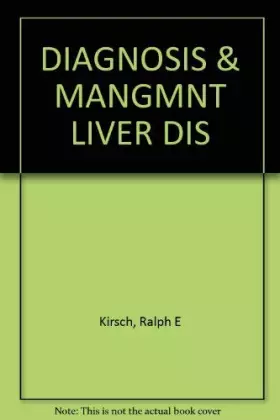 Couverture du produit · Diagnosis and Management of Liver Disease