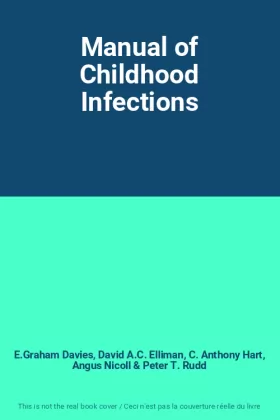 Couverture du produit · Manual of Childhood Infections