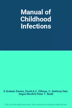 Couverture du produit · Manual of Childhood Infections