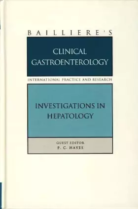 Couverture du produit · Investigations in Hepatology
