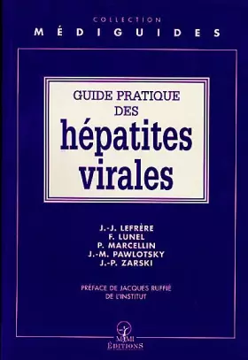 Couverture du produit · Guide pratique des hépatites virales