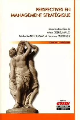 Couverture du produit · Perspectives en management stratégique, tome 7