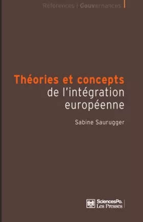 Couverture du produit · Théories et concepts de l'intégration européenne