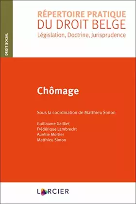 Couverture du produit · Chômage