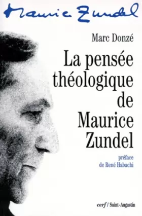 Couverture du produit · La Pensée théologique de Maurice Zundel