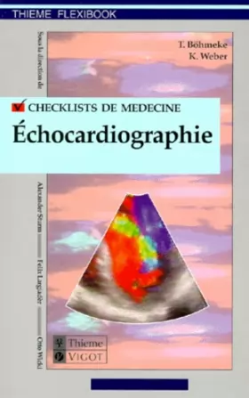 Couverture du produit · Check-lists en échocardiographie