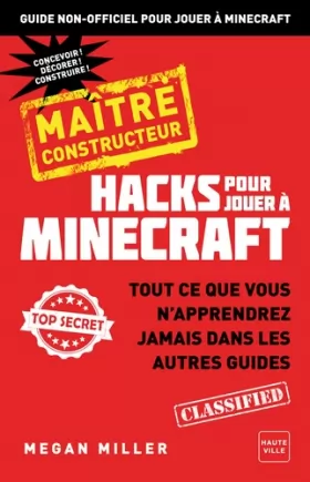 Couverture du produit · Hacks pour jouer Minecraft - Maître bâtisseur