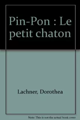 Couverture du produit · Pin-Pon: Le petit chaton