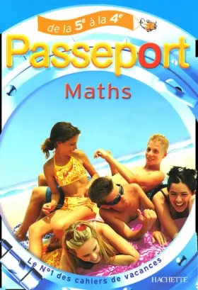 Couverture du produit · Passeport Maths: De la 5e à la 4e