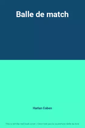 Couverture du produit · Balle de match
