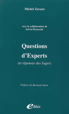 Couverture du produit · Questions d'experts (et réponses des juges)