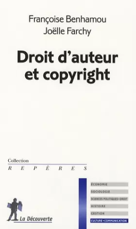 Couverture du produit · Droit d'auteur et copyright