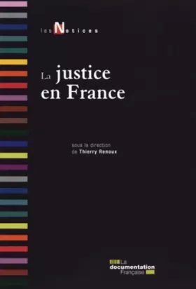 Couverture du produit · La justice en France