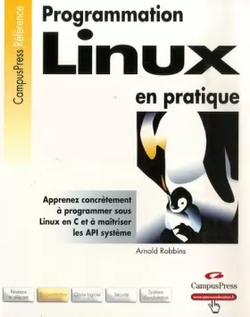 Couverture du produit · Programmation Linux en pratique