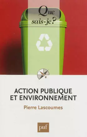 Couverture du produit · Action publique et environnement