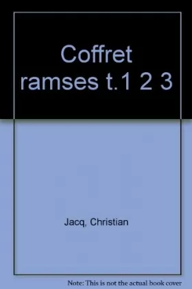 Couverture du produit · RAMSES COFFRET 3 VOLUMES