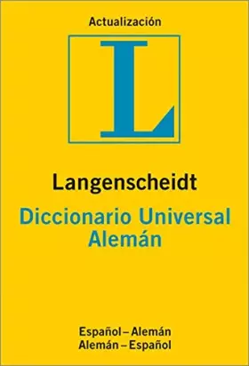 Couverture du produit · LANGENSCHEIDT. DICCIONARIO UNIVERSAL ALEMAN