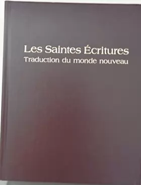 Couverture du produit · Les saintes Écritures : Trad. d'après l'éd. anglaise révisée de 1984