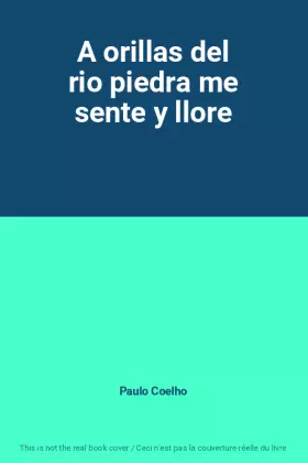 Couverture du produit · A orillas del rio piedra me sente y llore