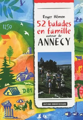 Couverture du produit · 52 balades en famille autour de Annecy