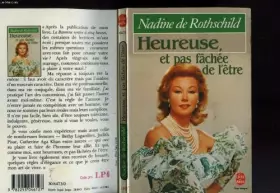 Couverture du produit · Heureuse et pas fachee de l'etre