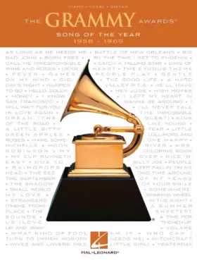 Couverture du produit · The Grammy Awards Song of the Year 1958-1969 P/V/G