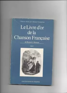 Couverture du produit · LE LIVRE D'OR DE LA CHANSON FRANCAISE