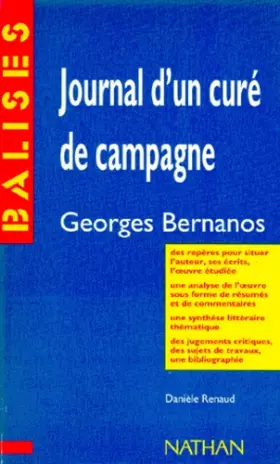 Couverture du produit · "Journal d'un curé de campagne", Georges Bernanos
