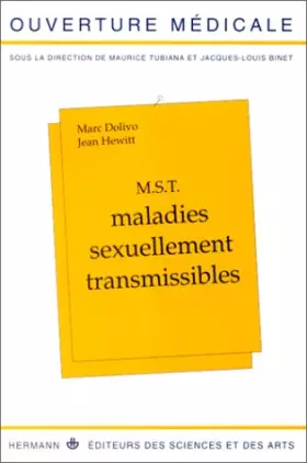 Couverture du produit · MST, maladies sexuellement transmissibles