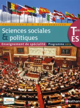Couverture du produit · SES Term ES spécialité Sciences sociales et politiques