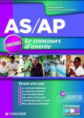 Couverture du produit · A-S, A-P Le concours d'entrée Tout en un