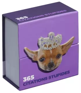Couverture du produit · Mini calendrier - 365 citations stupides