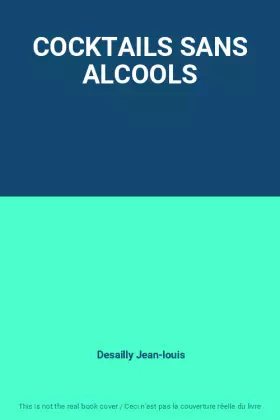 Couverture du produit · COCKTAILS SANS ALCOOLS