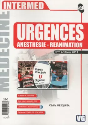 Couverture du produit · Urgences anesthesie-reanimation