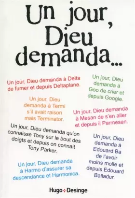 Couverture du produit · Un jour, Dieu demanda