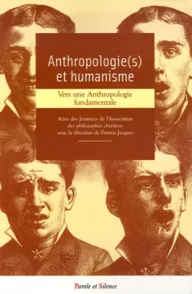 Couverture du produit · anthropologie et humanisme