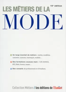 Couverture du produit · Les métiers de la mode 10e édition